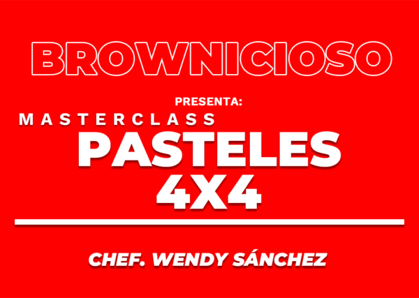 Masterclass: PASTELES 4X4 (Cremas todo terreno)